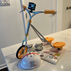 American Girl Z's Scooter set